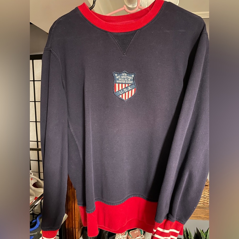 Polo Ralph Lauren shield crew neck